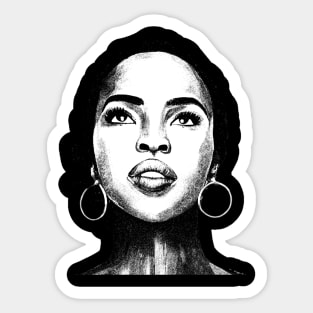 VINTAGE YOUNG LAURYN HILL Sticker